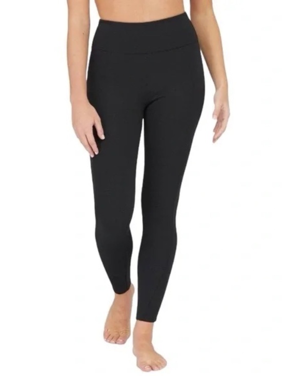 SPANX Pants - ASSESTS by SPANX Women's Ponte Shaping Black Leggings 1X